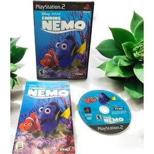 Disney Pixar Finding Nemo PS2 Video Game PlayStation 2 with Manual